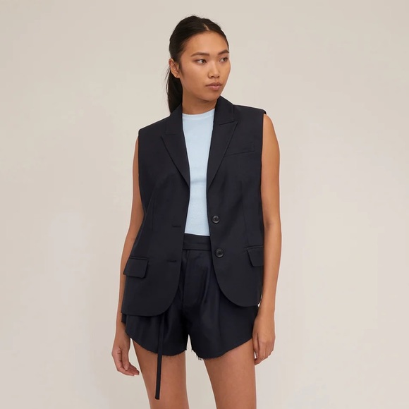 Marissa Webb ARLEY BOY BLAZER VEST - Picture 4 of 6